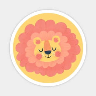 Cute Little Lion Magnet